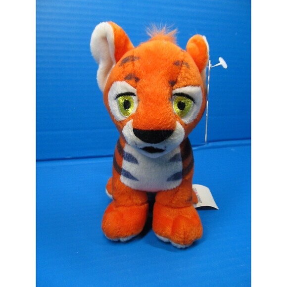 Neopets Orange Kougra Plush 7” 2006 Limited Too Striped Tiger Plushie W/ Tag - Picture 2 of 9